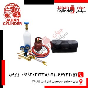 کیف جوشکاری هوا گاز سلین مدل 2 لیتری